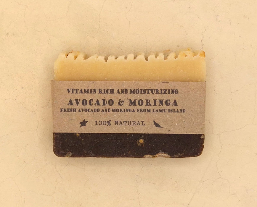 AVOCADO & MORINGA SOAP - Part of the #collection_name# collection, available at Natural Lamu Online Shop