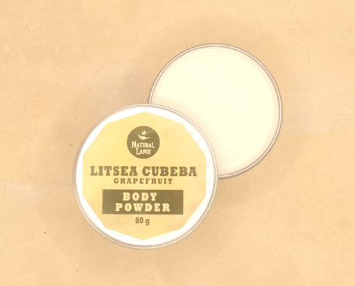 BODY POWDER LITSEA CUBEBA GRAPEFRUIT - Part of the #collection_name# collection, available at Natural Lamu Online Shop