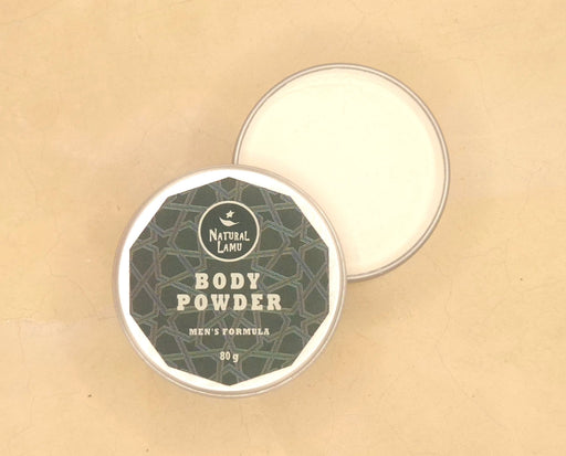 BODY POWDER MEN'S FORMULA - Part of the #collection_name# collection, available at Natural Lamu Online Shop