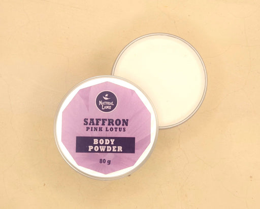 BODY POWDER - SAFFRON PINK LOTUS - Part of the #collection_name# collection, available at Natural Lamu Online Shop