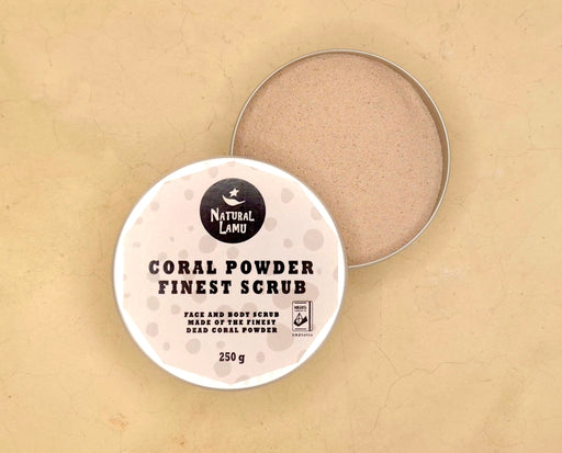 DEAD CORAL POWDER SCRUB (FINEST) - Part of the #collection_name# collection, available at Natural Lamu Online Shop