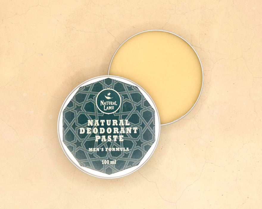 DEODORANT PASTE - MEN'S FORMULA - Part of the #collection_name# collection, available at Natural Lamu Online Shop