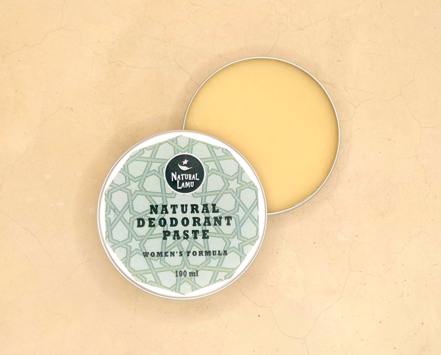 DEODORANT PASTE - WOMEN'S FORMULA - Part of the #collection_name# collection, available at Natural Lamu Online Shop