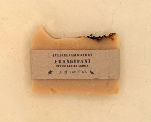 FRANGIPANI SOAP - Part of the #collection_name# collection, available at Natural Lamu Online Shop