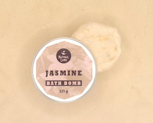 JASMINE BATH BOMB - Part of the #collection_name# collection, available at Natural Lamu Online Shop