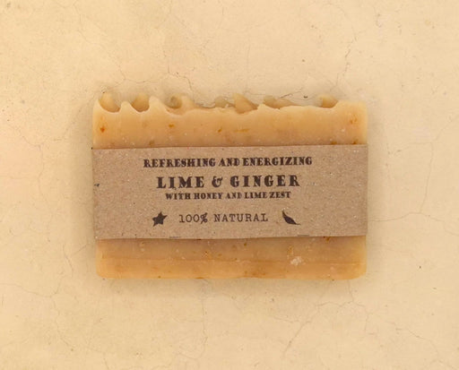 LIME & GINGER SOAP - Part of the #collection_name# collection, available at Natural Lamu Online Shop