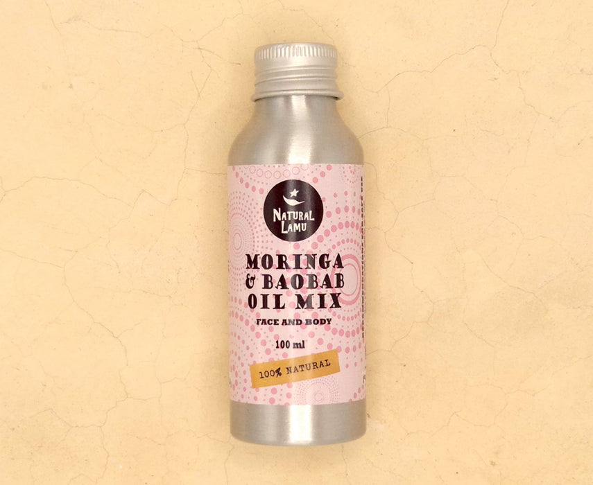 MORINGA & BAOBAB OIL MIX - Part of the #collection_name# collection, available at Natural Lamu Online Shop