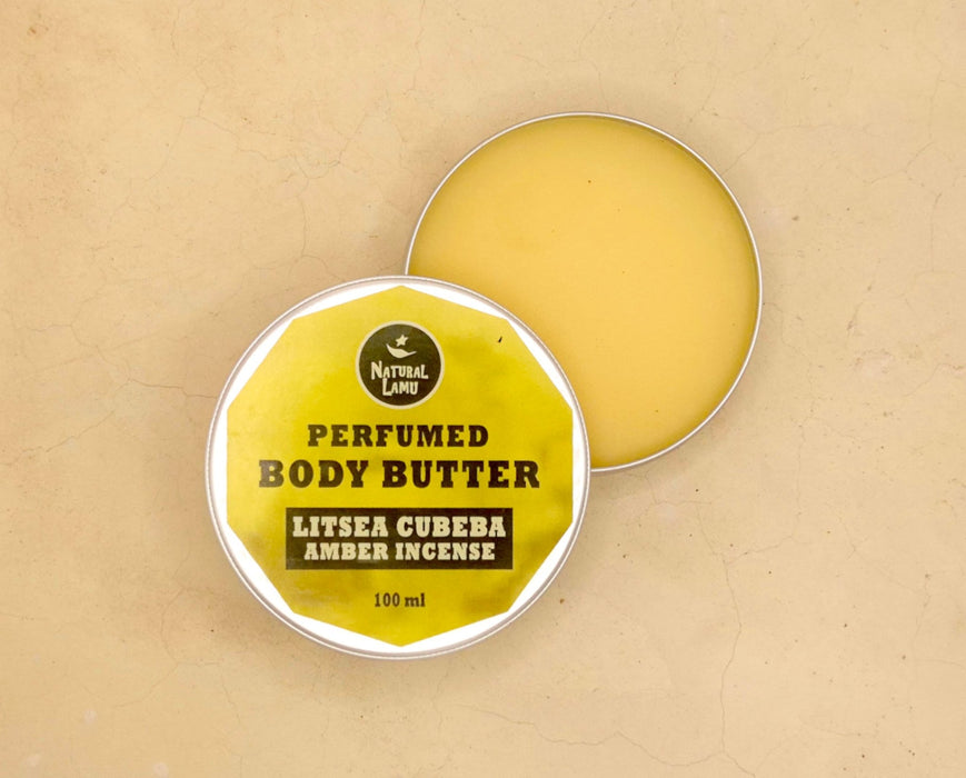 PERFUMED BODY BUTTER - LITSEA CUBEBA - Part of the #collection_name# collection, available at Natural Lamu Online Shop