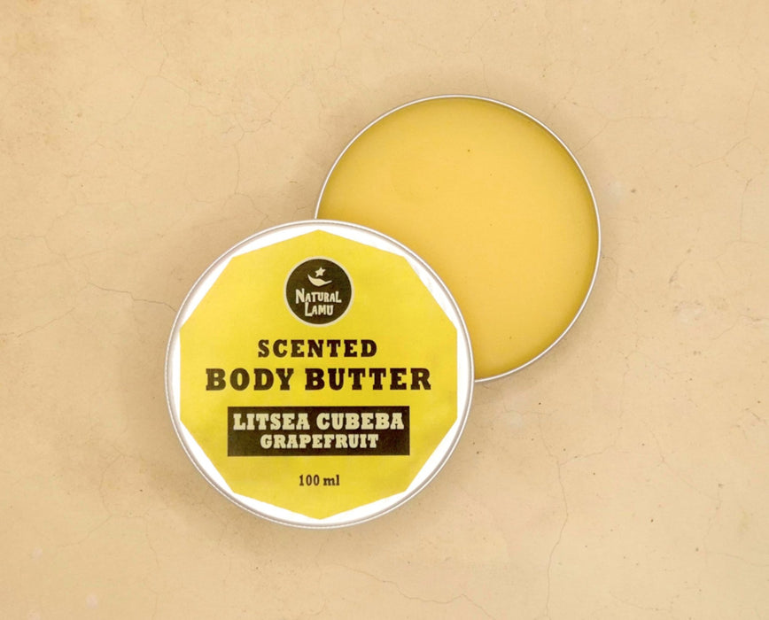 SCENTED BODY BUTTER - LITSEA CUBEBA - Part of the #collection_name# collection, available at Natural Lamu Online Shop