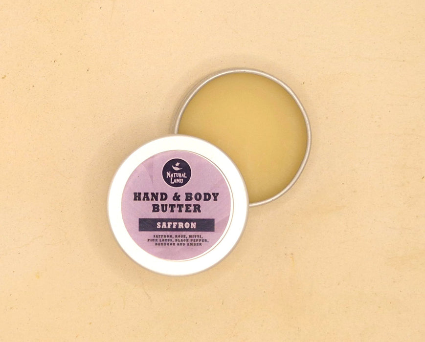 SCENTED BODY BUTTER - SAFFRON - Part of the #collection_name# collection, available at Natural Lamu Online Shop