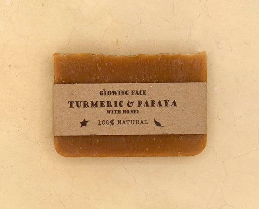 TURMERIC & PAPAYA SOAP - Part of the #collection_name# collection, available at Natural Lamu Online Shop