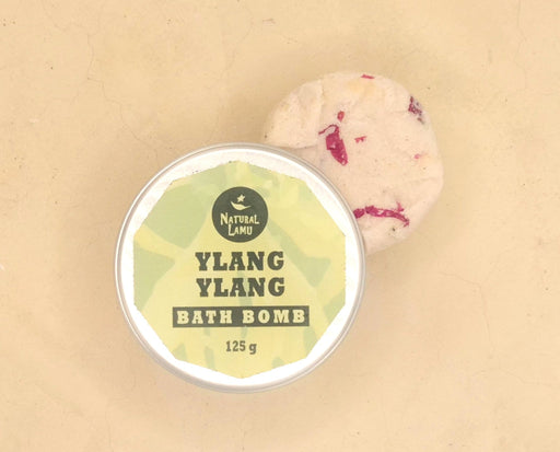 YLANG YLANG BATH BOMB - Part of the #collection_name# collection, available at Natural Lamu Online Shop